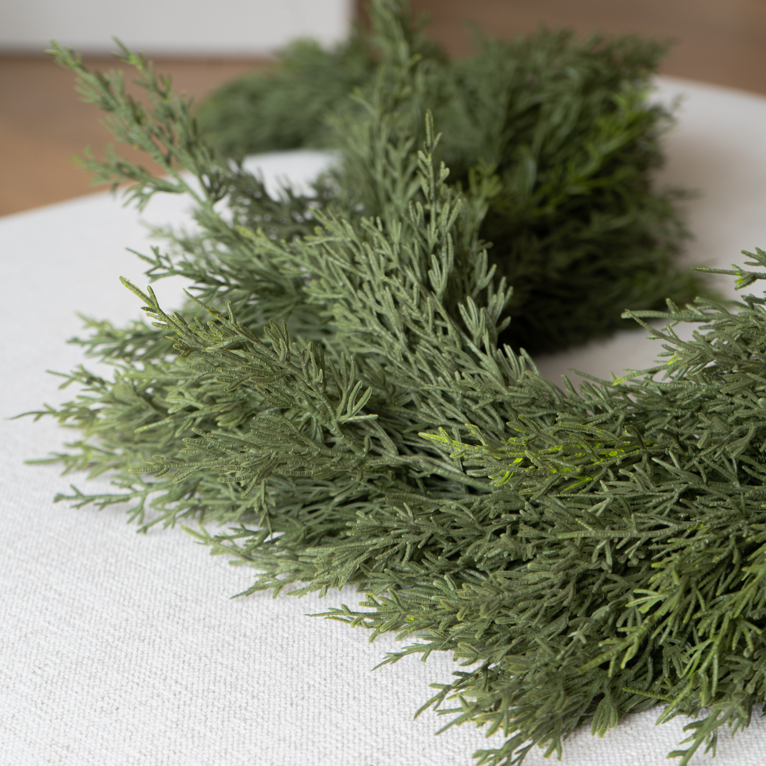 Artificial Real Touch 6ft Cypress Garland