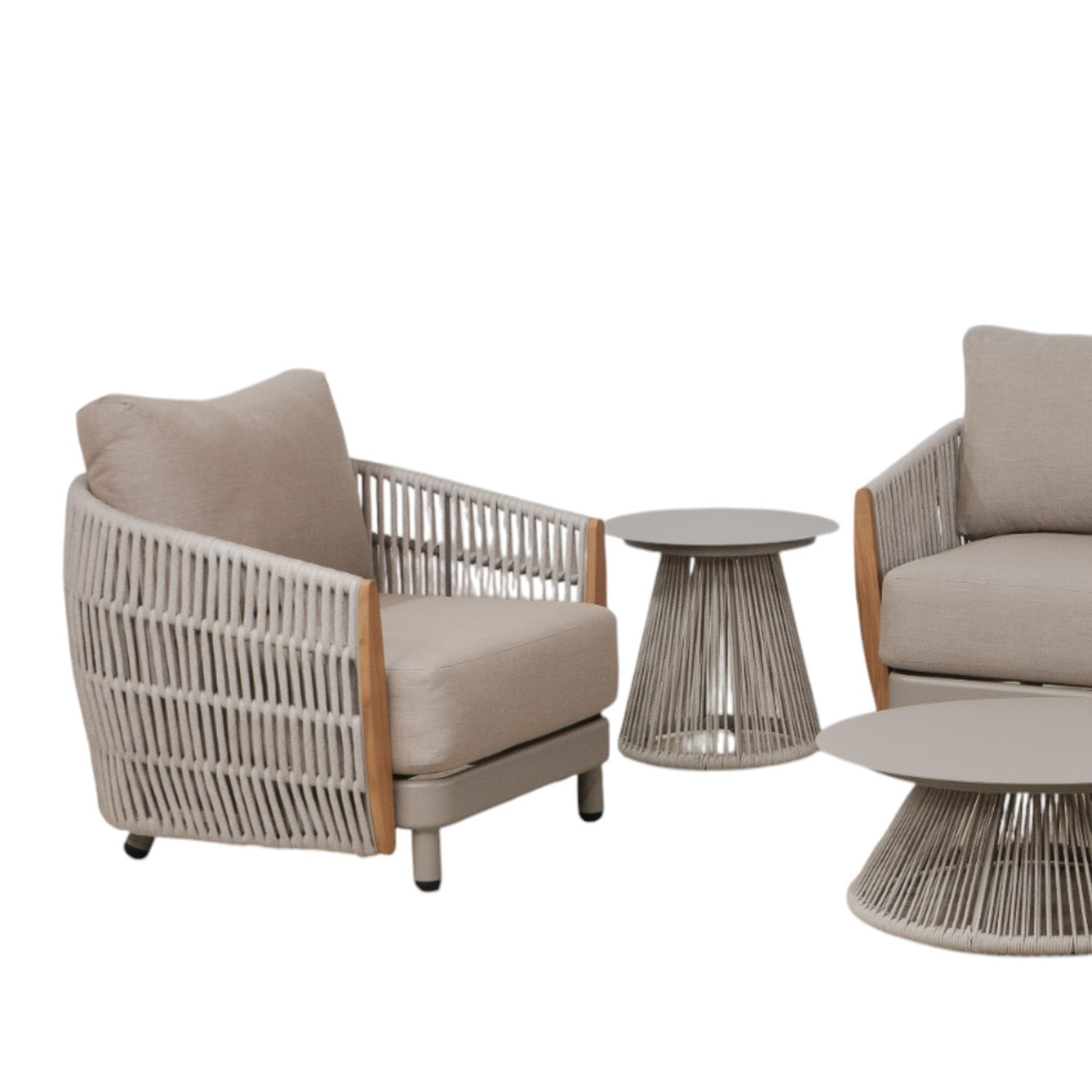 Collingwood Rope Club Chair - Champagne Taupe