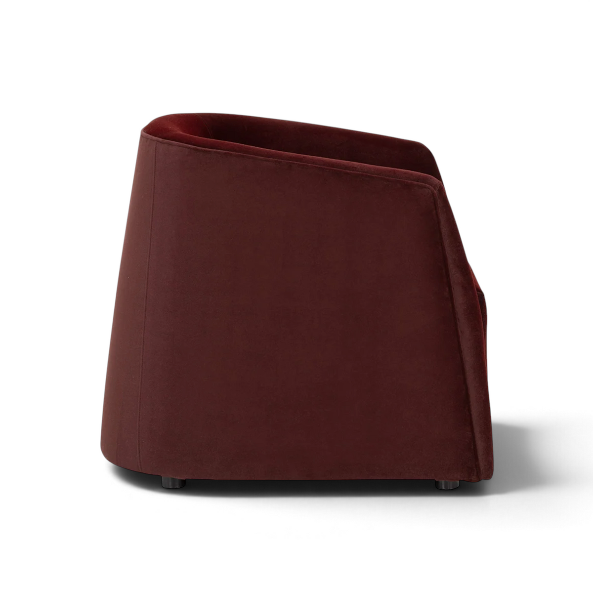 Como Lounge Chair - Rocha Merlot
