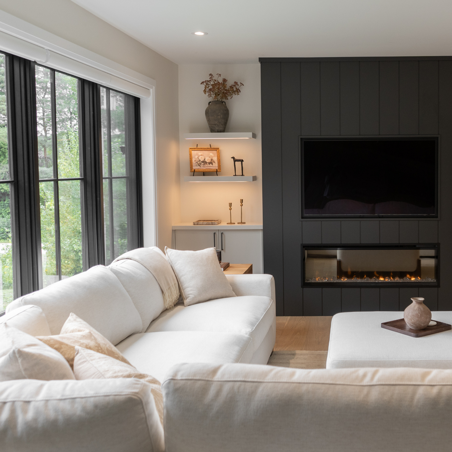 Charlestown L-Shape Sectional - Crypton® Nomad Snow