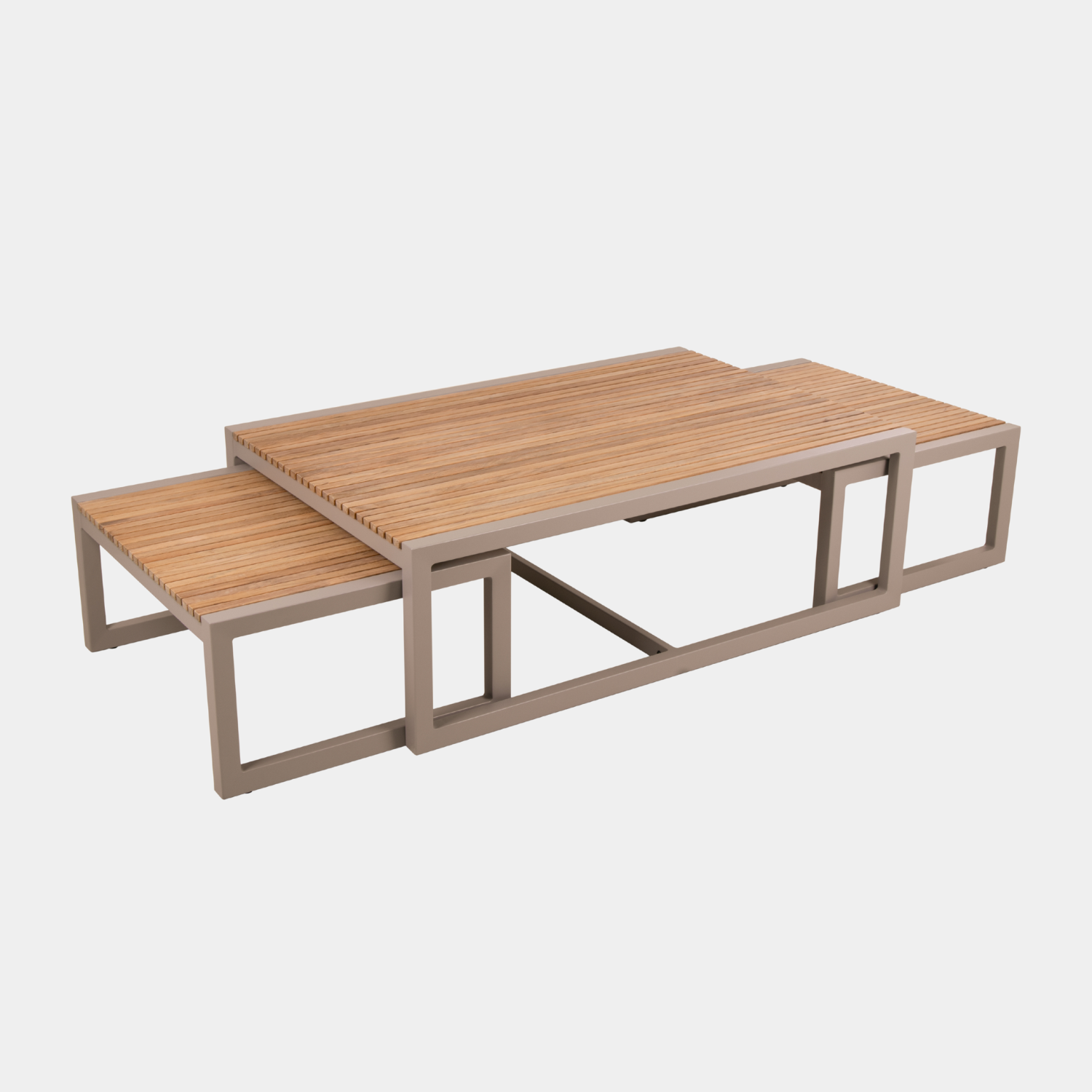 Cubic Small Coffee Table - Fawn Taupe