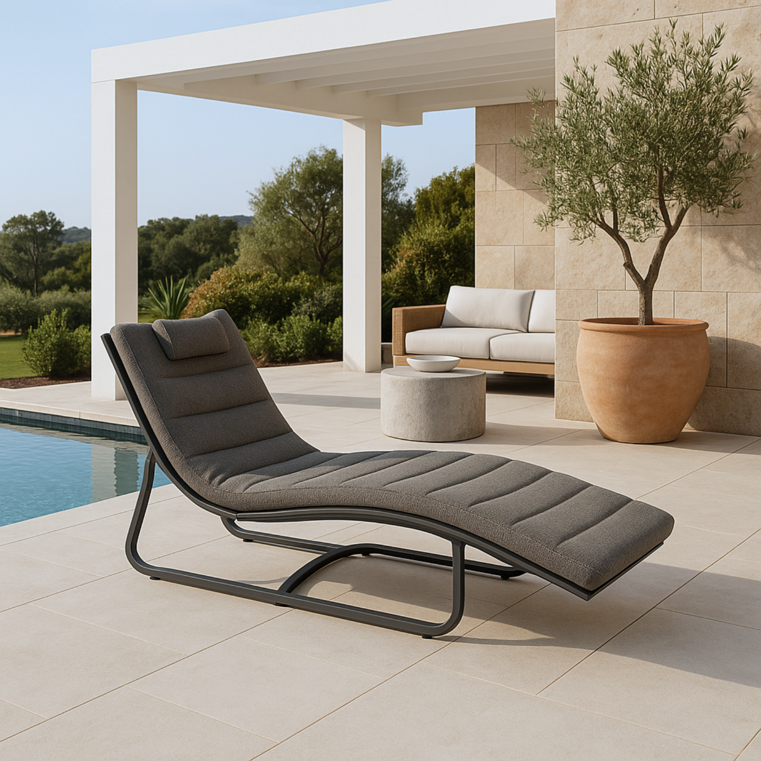 Curl Sun Lounger