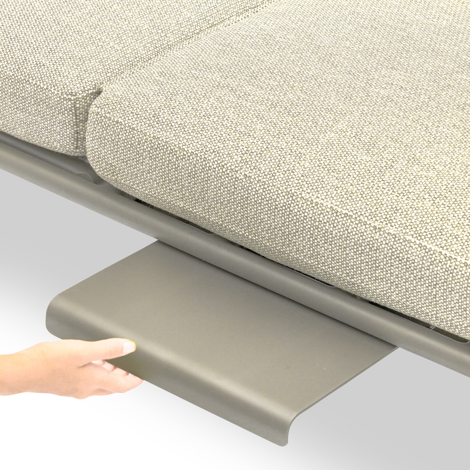 Davenport Reclining Sofa - Pebble Sand