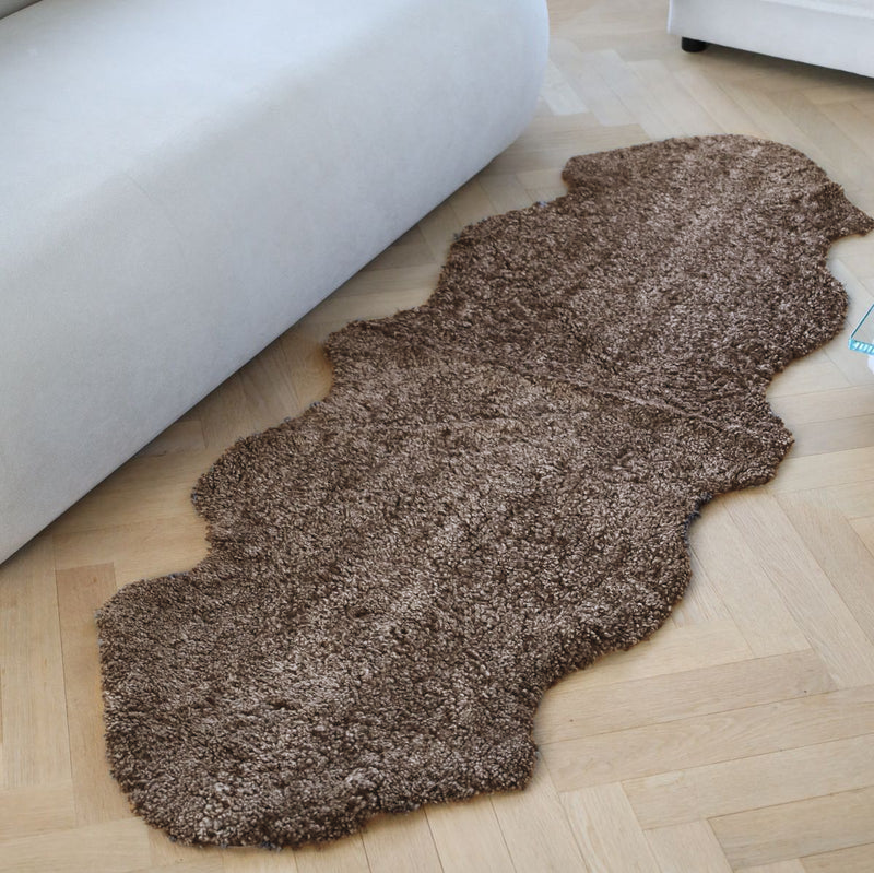 Skagen Double Sheepskin Rug - Taupe