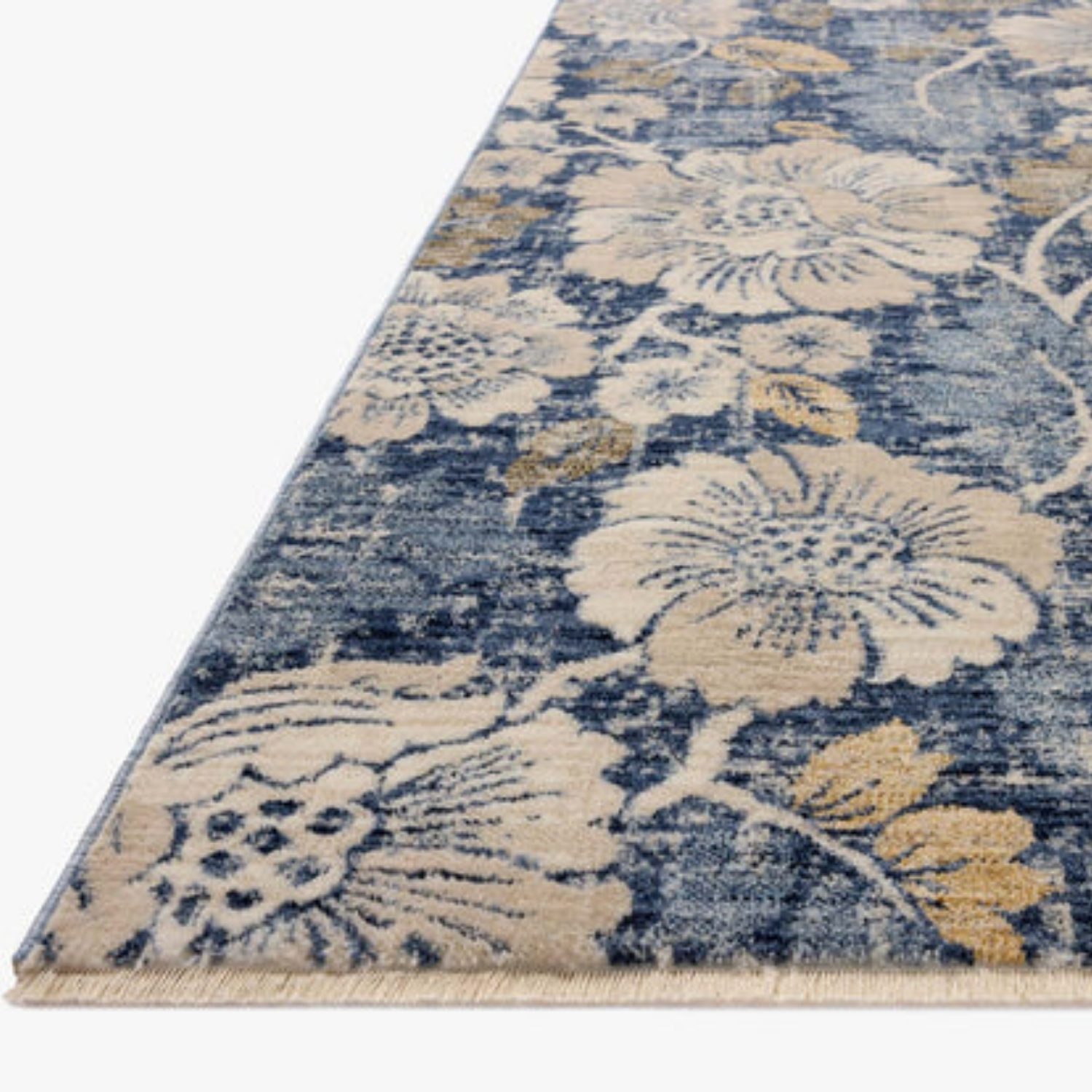 Loloi II Eileen Denim/Natural Rug