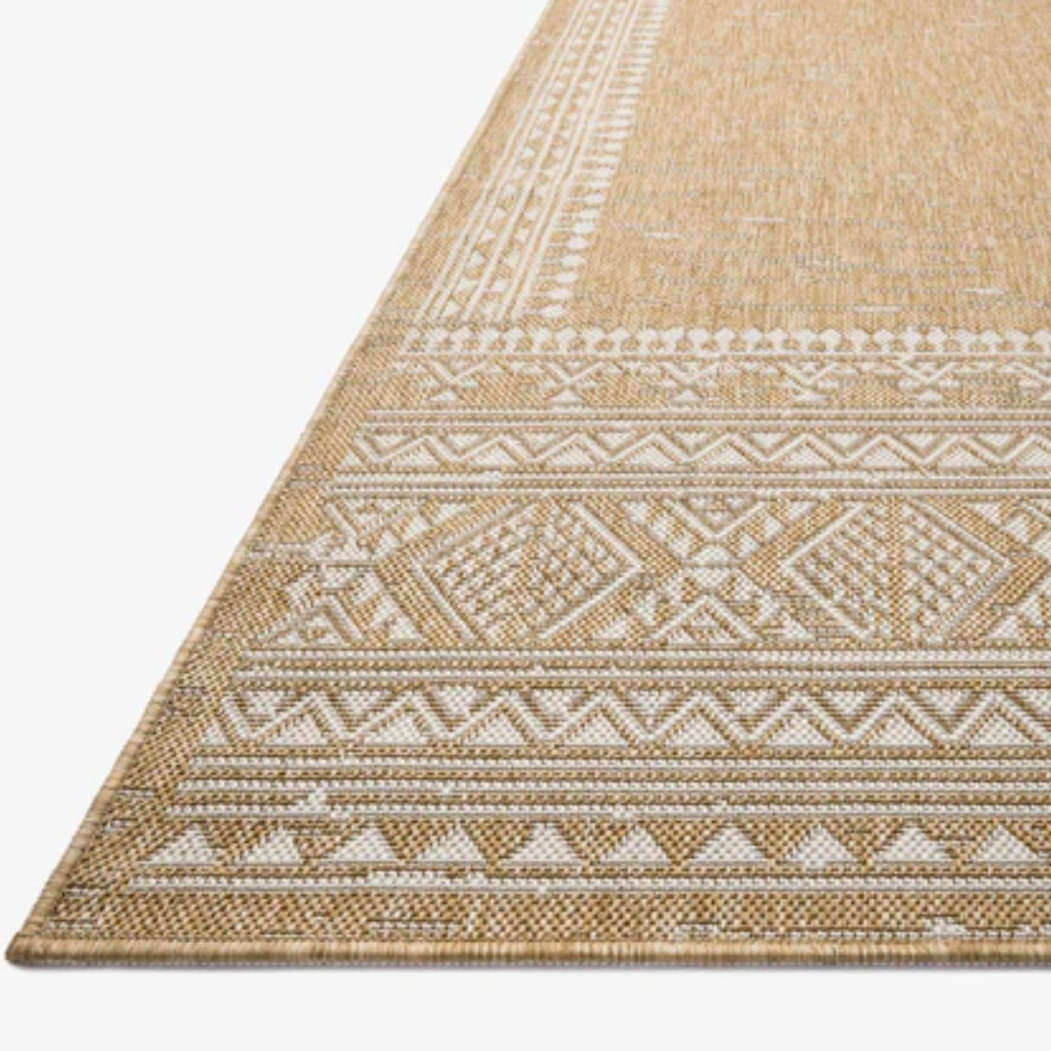 Loloi II Easton Ivory/Wheat Outdoor Rug
