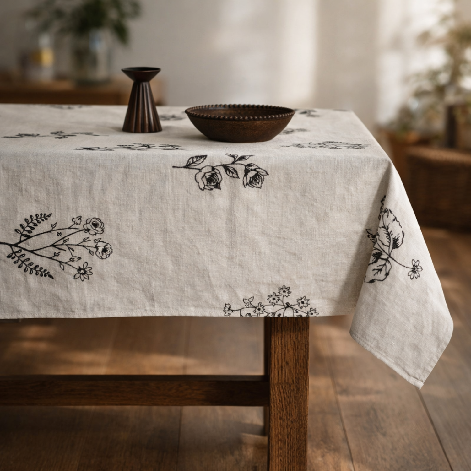 Fleur Cotton Tablecloth