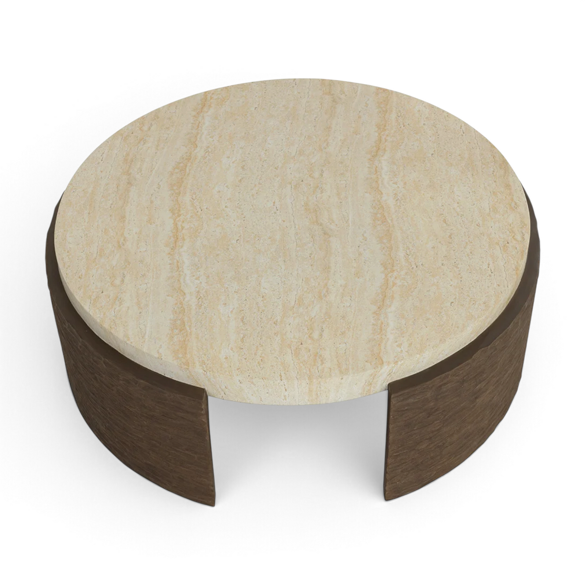 Forma Concrete Coffee Table - Travertine