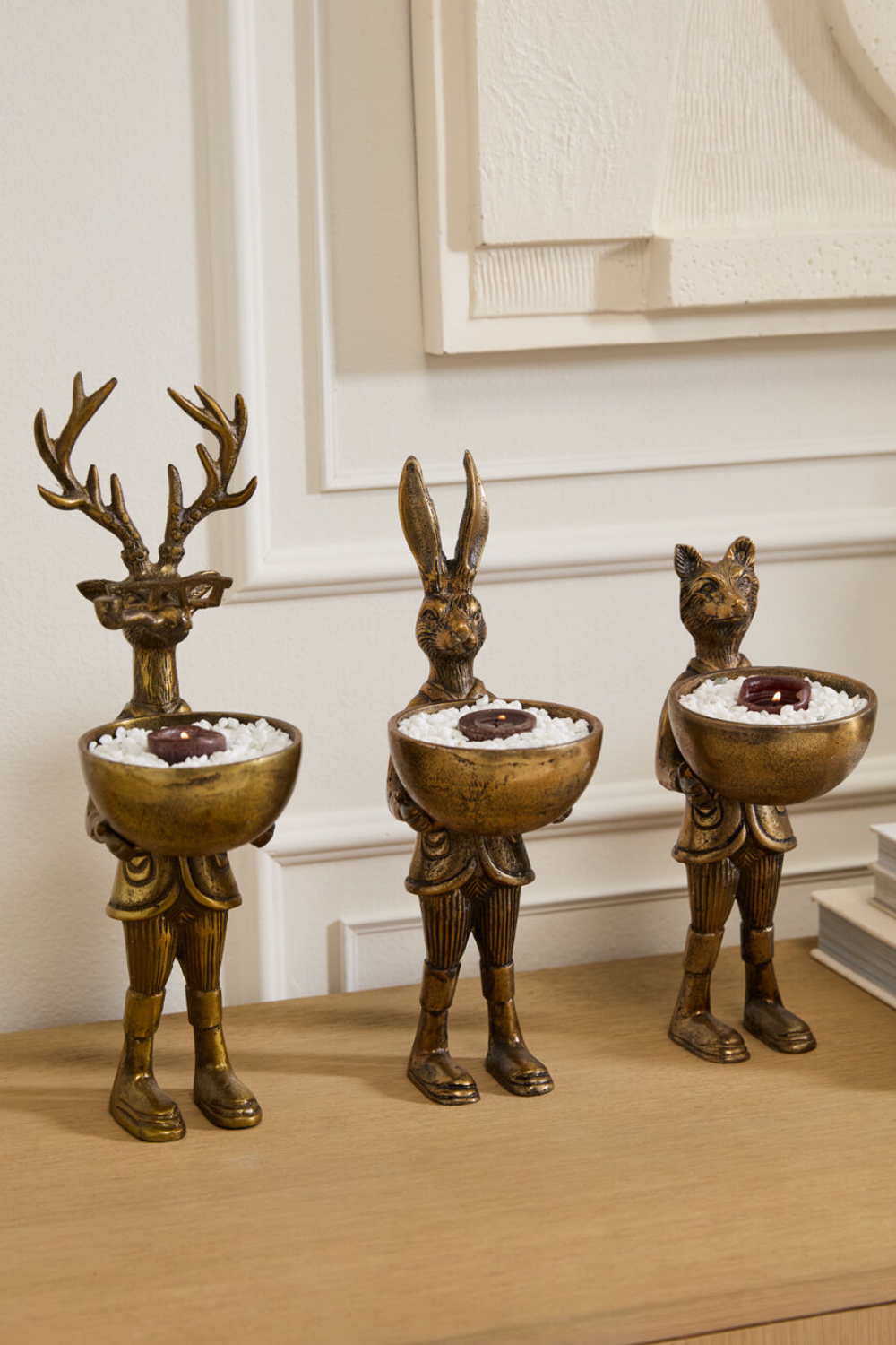 Whimsical Eloise the Fox Dish Stand