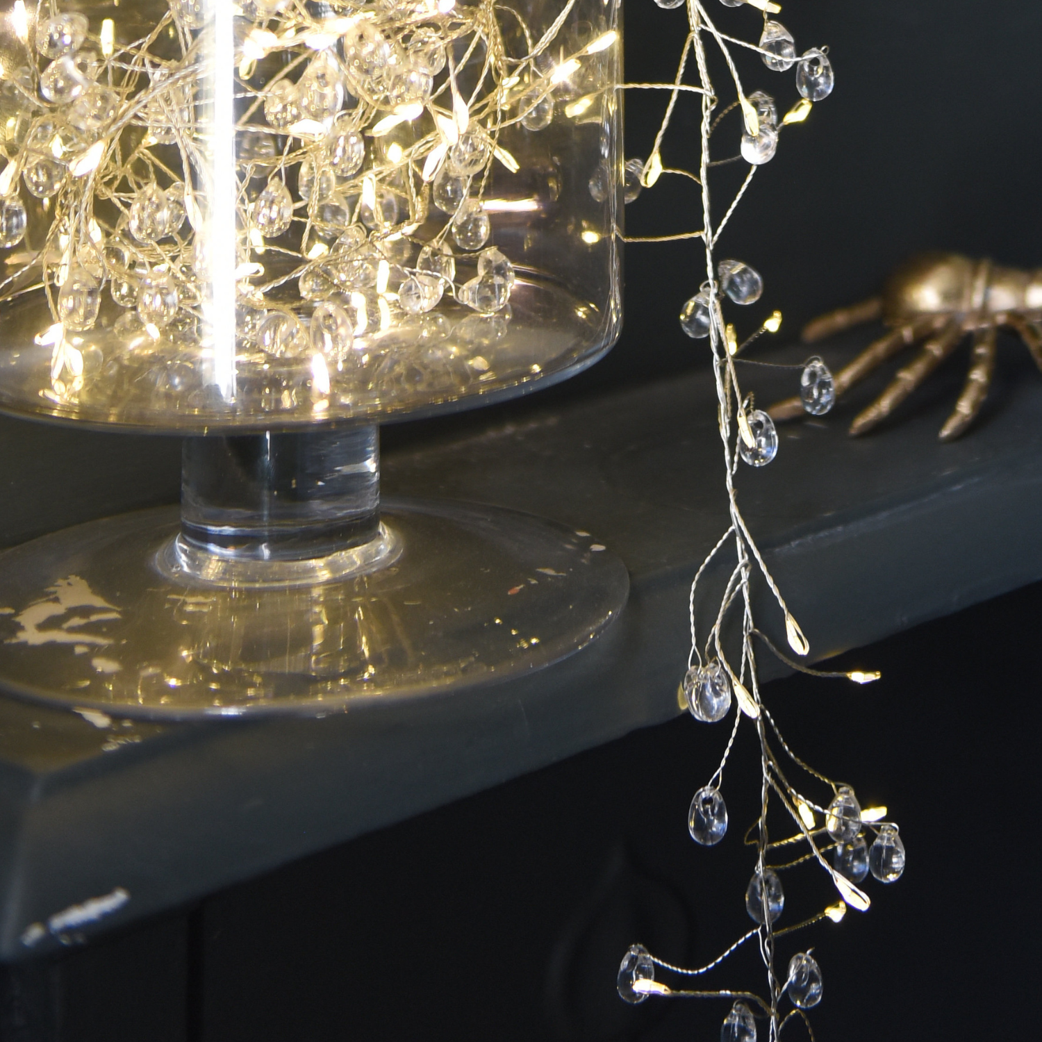 Clear Gem Indoor String Lights