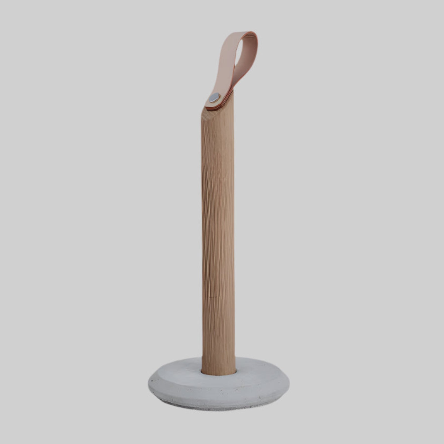 Grip Smoke Oak Paper Towel Holder