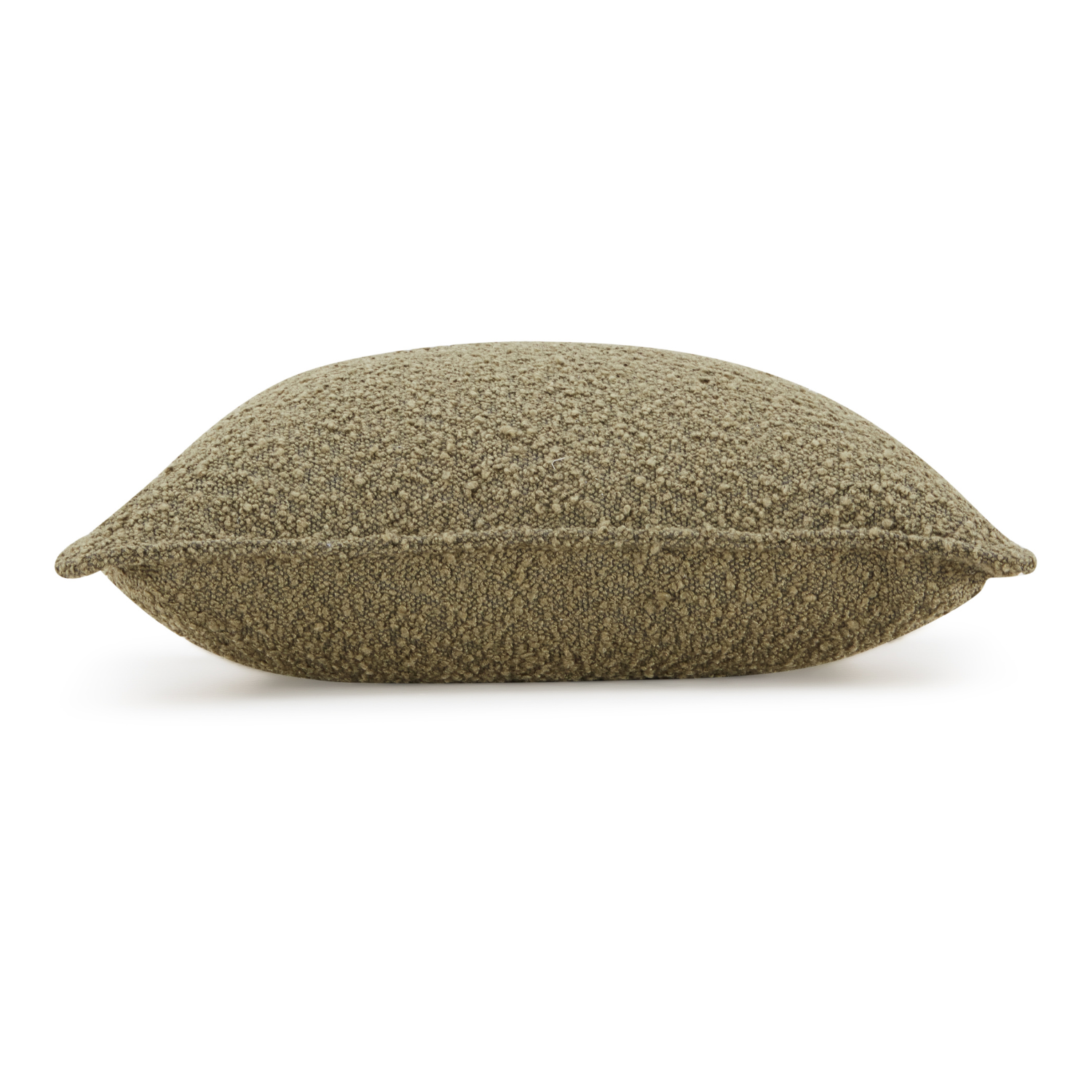 Olive Boucle Toss Pillow