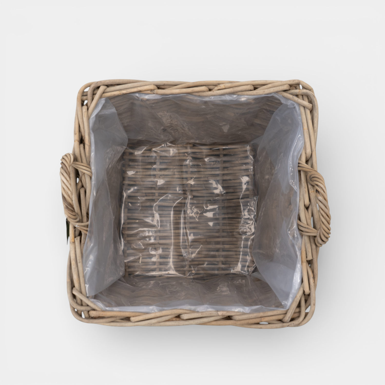 Sarnia Square Rattan Stackable Log Baskets