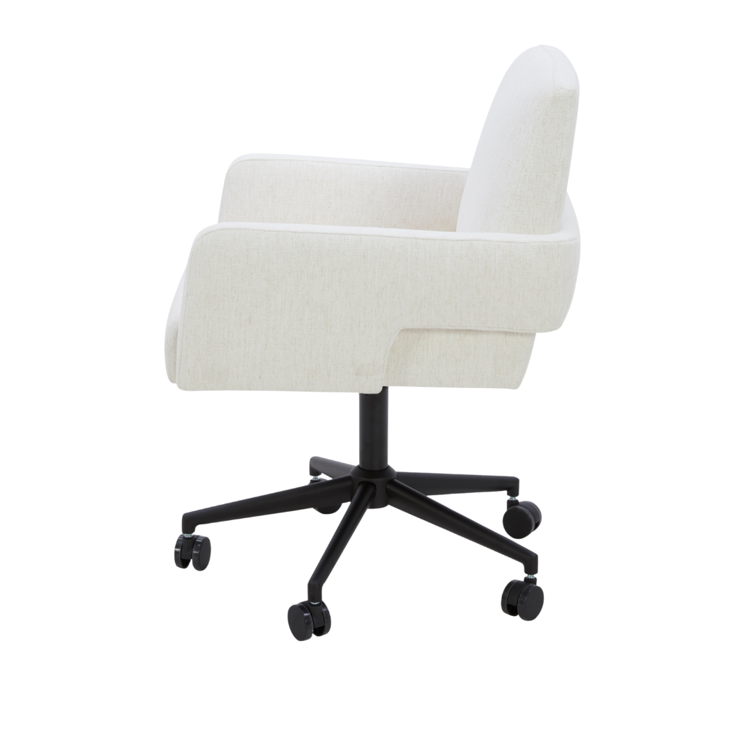 Fredericton Adjustable Office Chair - Crypton® Nomad Snow
