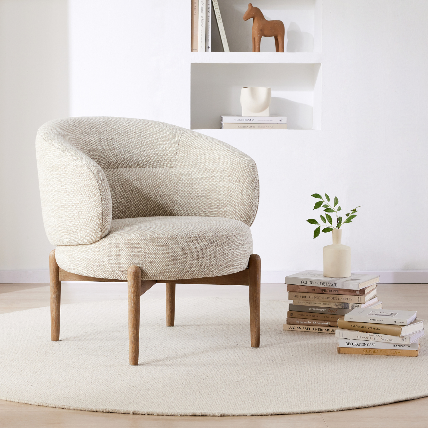 Bloor Accent Chair - Link Natural