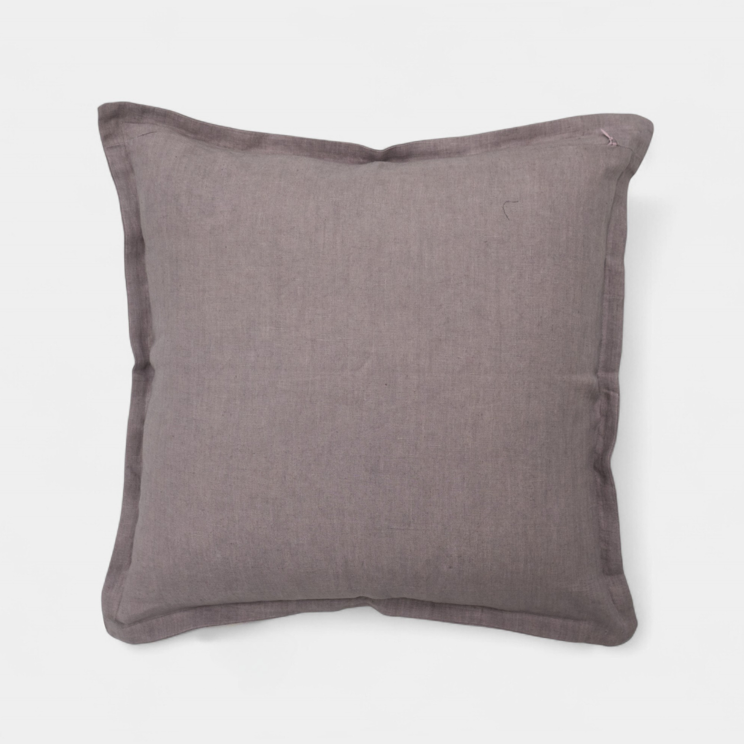 Muted Mauve Linen Toss Pillow