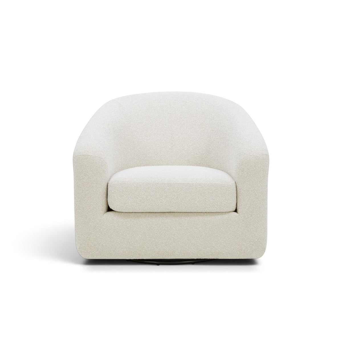 Woolwich Swivel Lounge Chair - Tasmin Linen