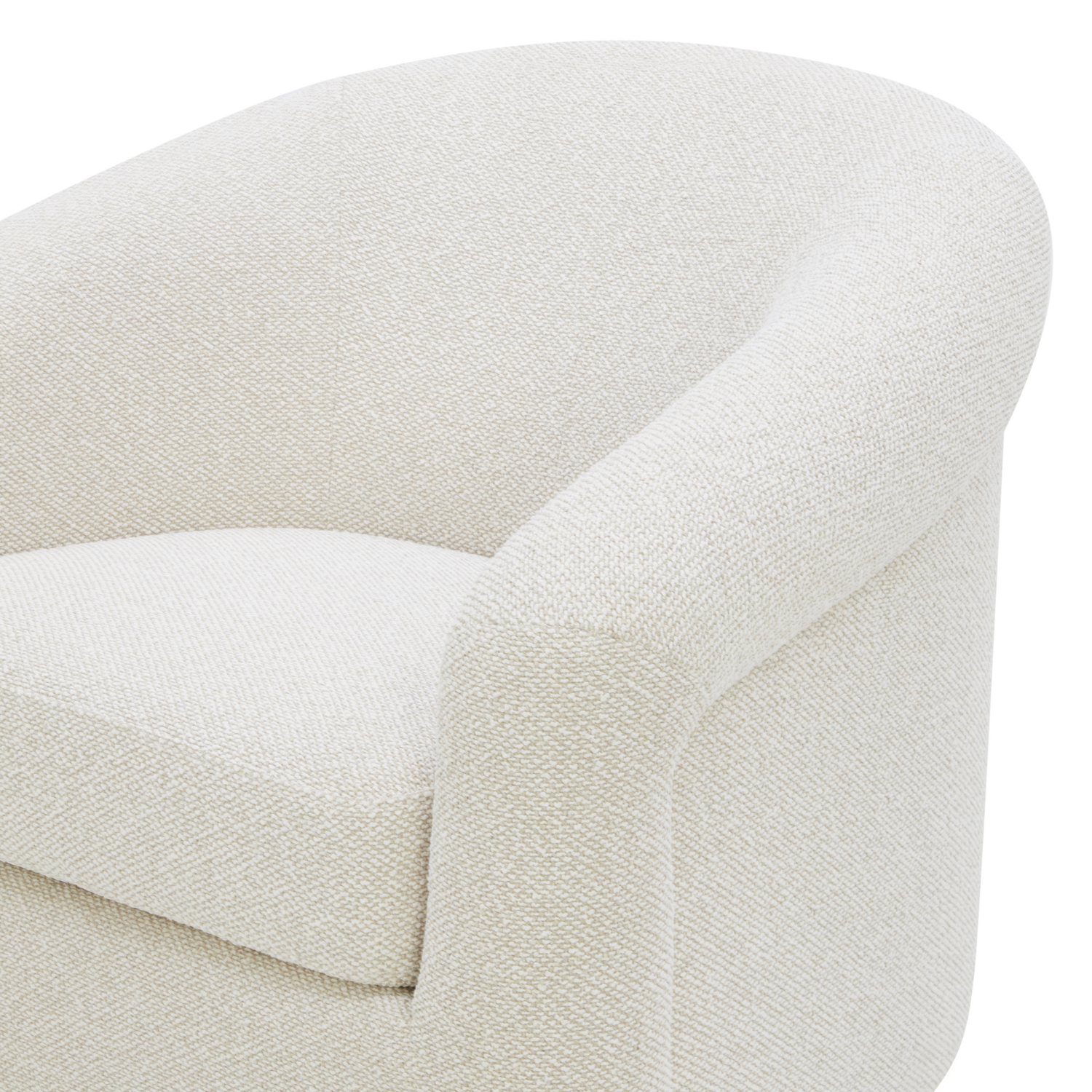 Woolwich Swivel Lounge Chair - Tasmin Linen