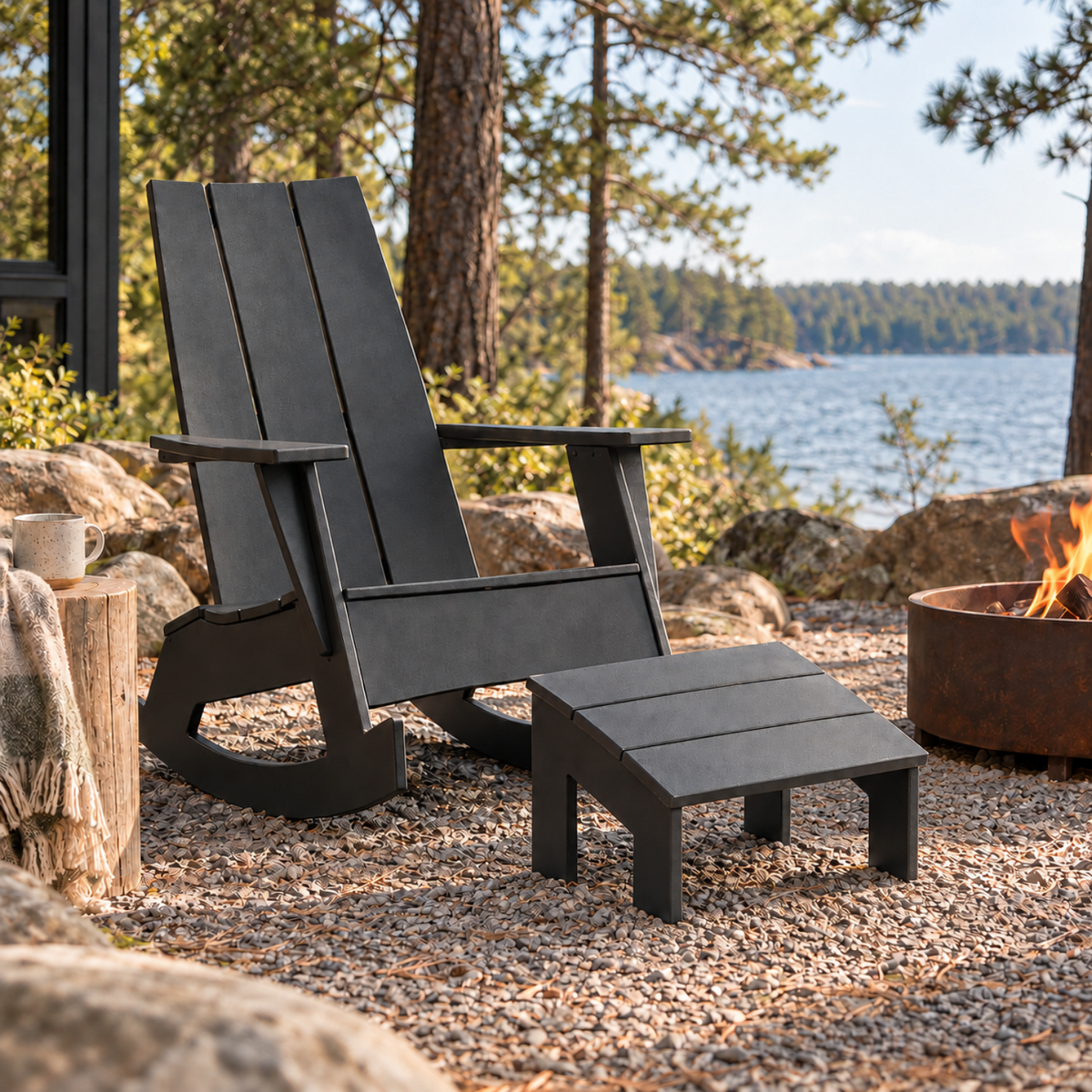 Carling Muskoka Ottoman