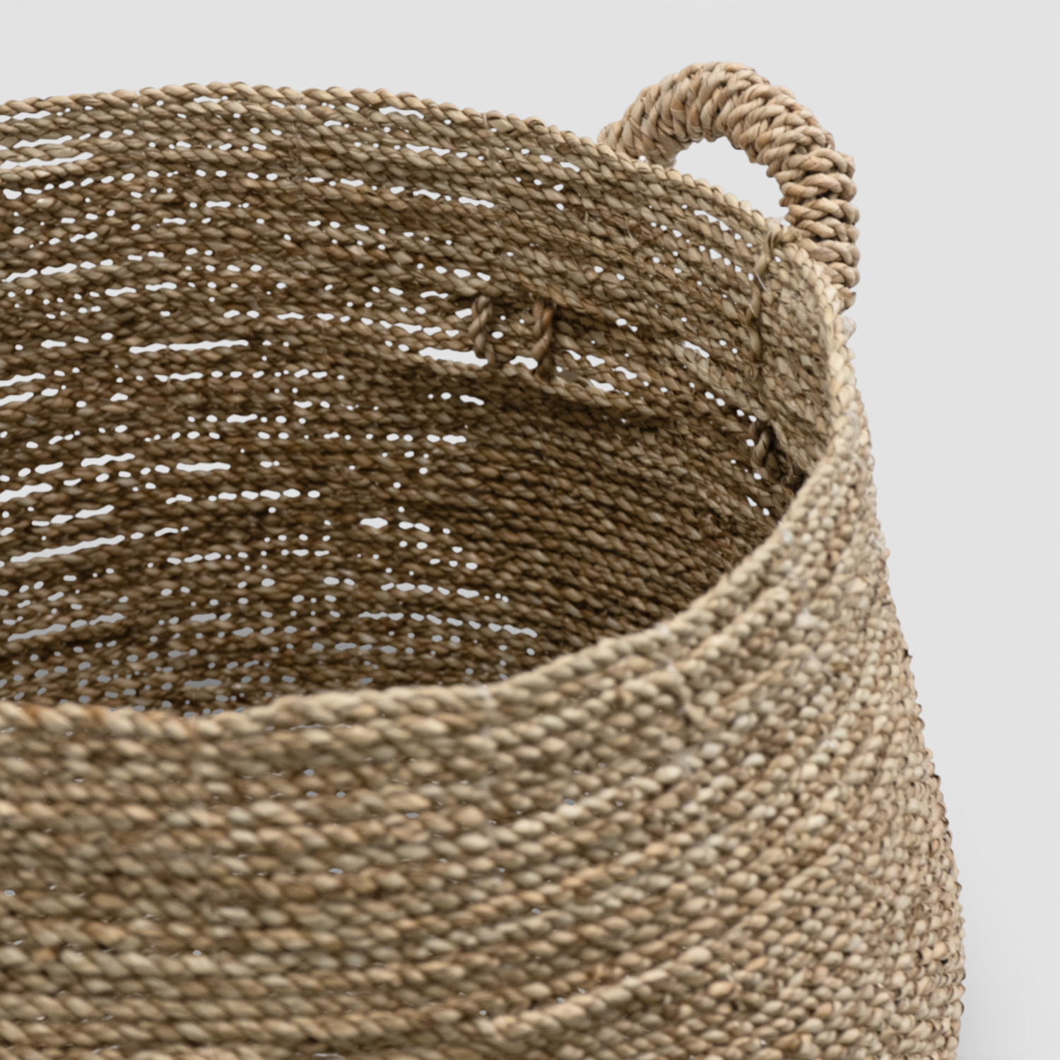 Surrey Natural Seagrass Basket w/ Handles