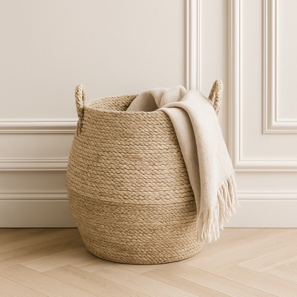 Surrey Natural Seagrass Basket w/ Handles