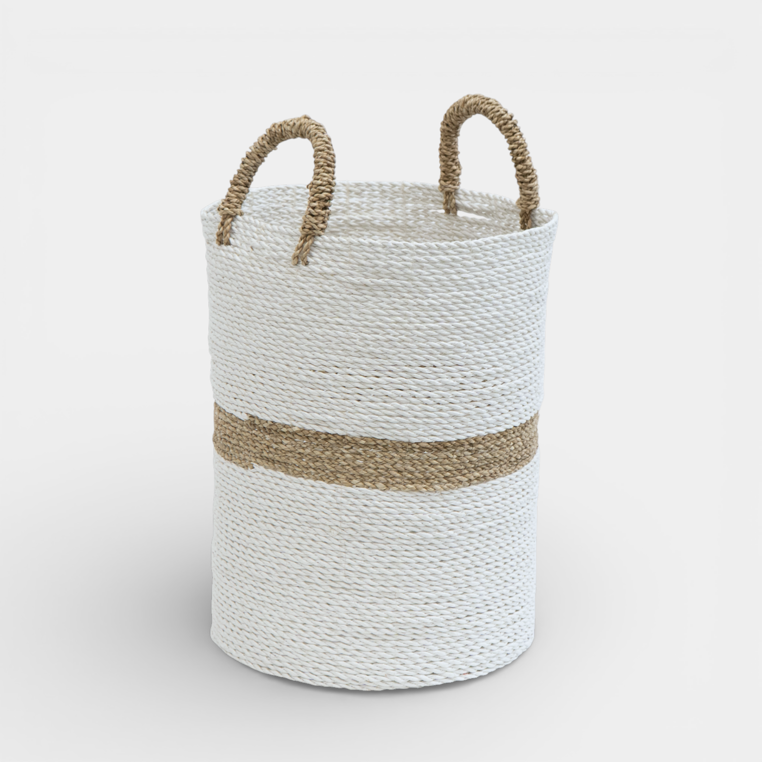 Band Abaca Storage Basket
