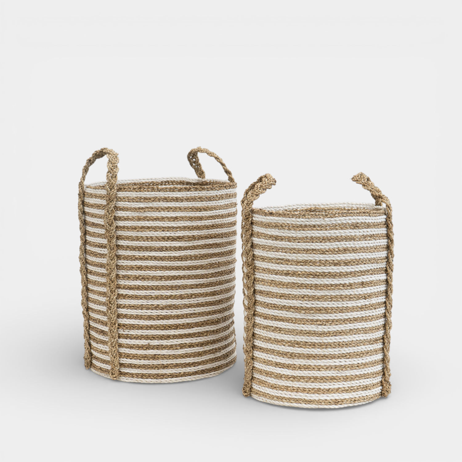 Kamloops Storage Basket w/ Handles - Natural