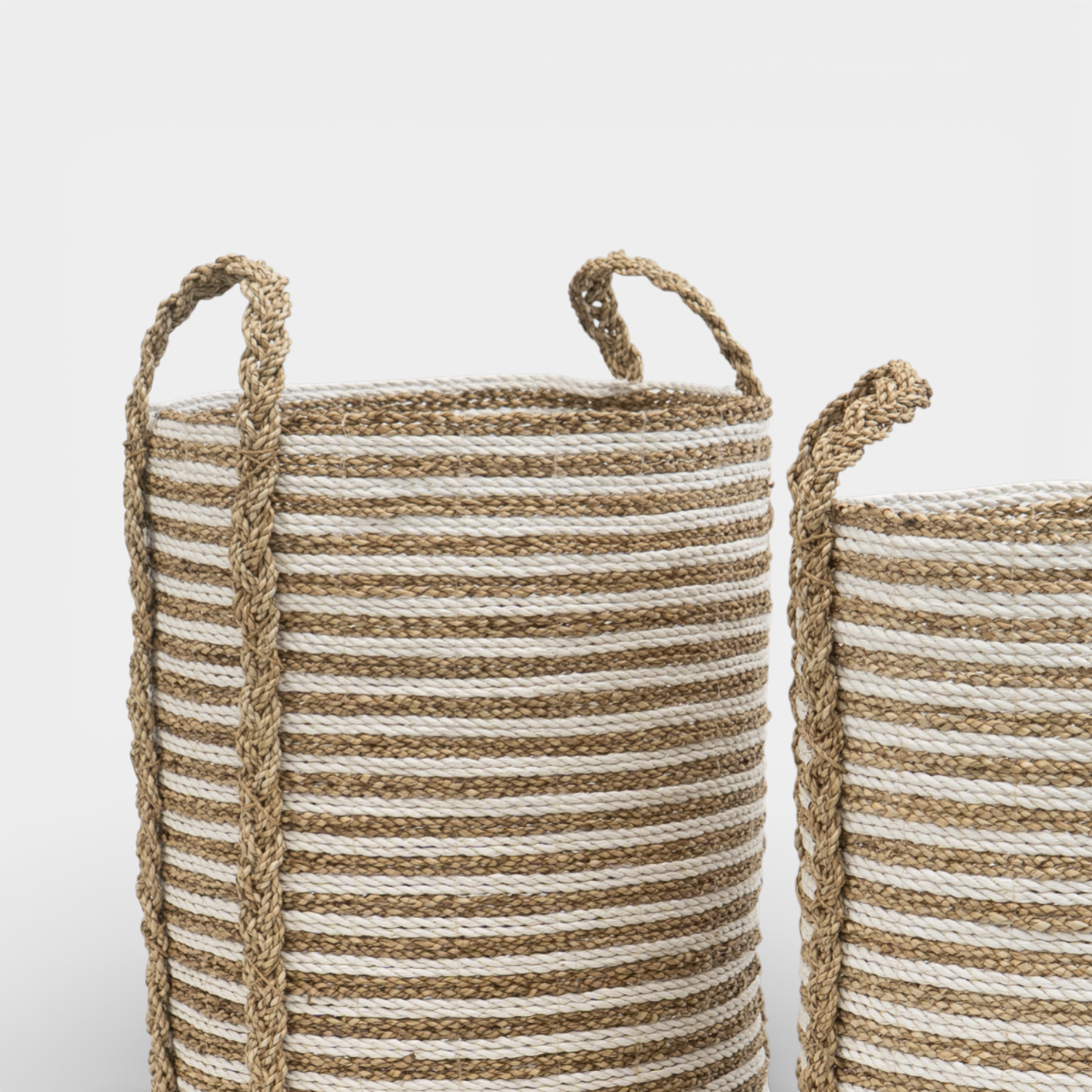 Kamloops Storage Basket w/ Handles - Natural