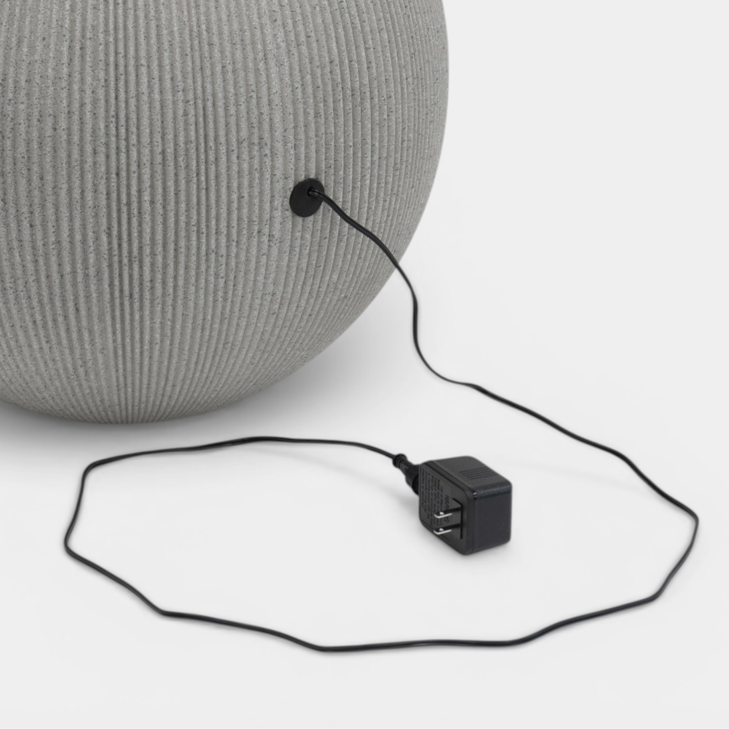 Fairview Curved LED Fountain - Textured Beige