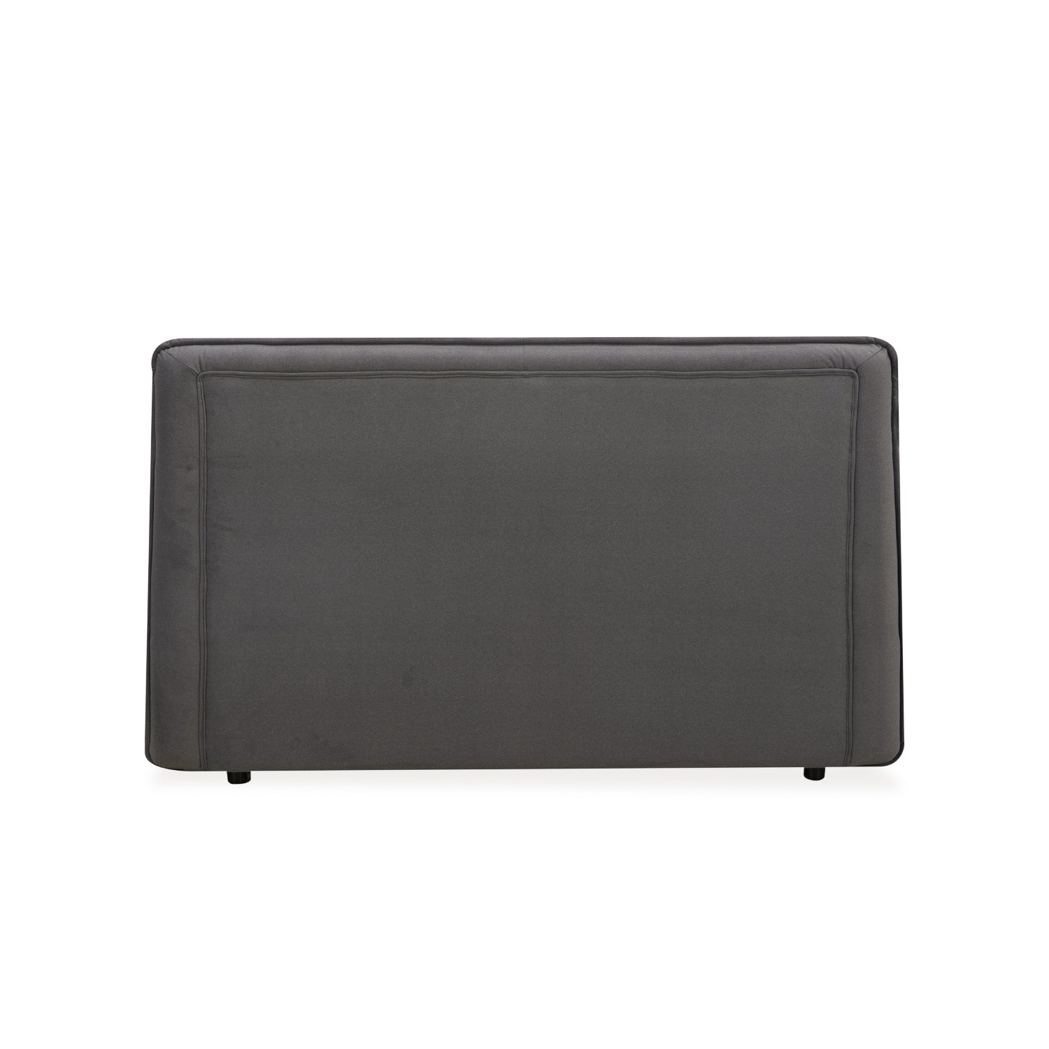 Carlaw Platform Bed - Graphite Matte Velvet