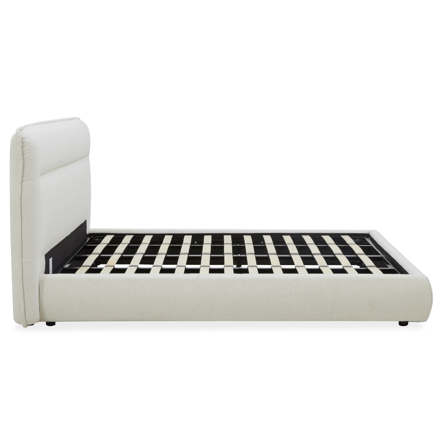 Carlaw Platform Bed - Mellow Ivory
