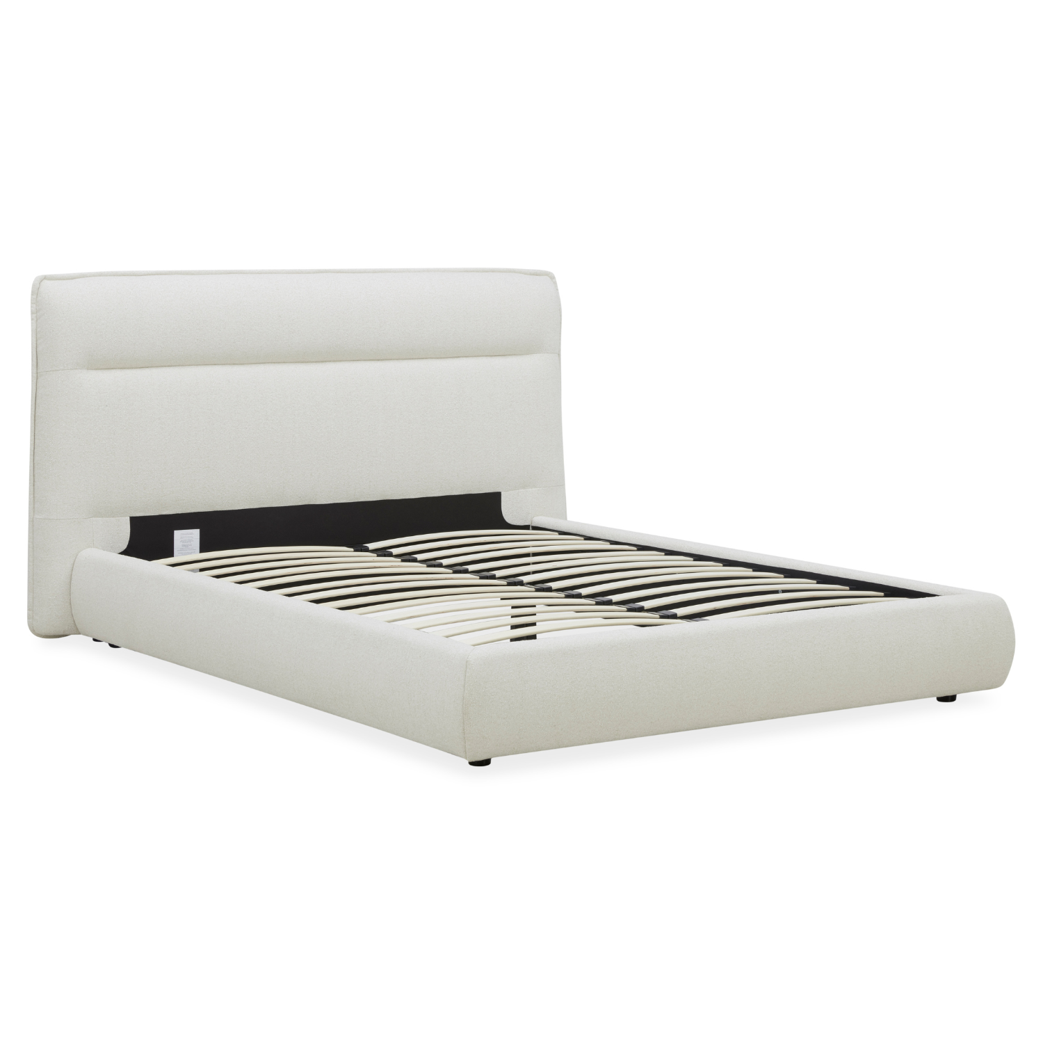 Carlaw Platform Bed - Mellow Ivory