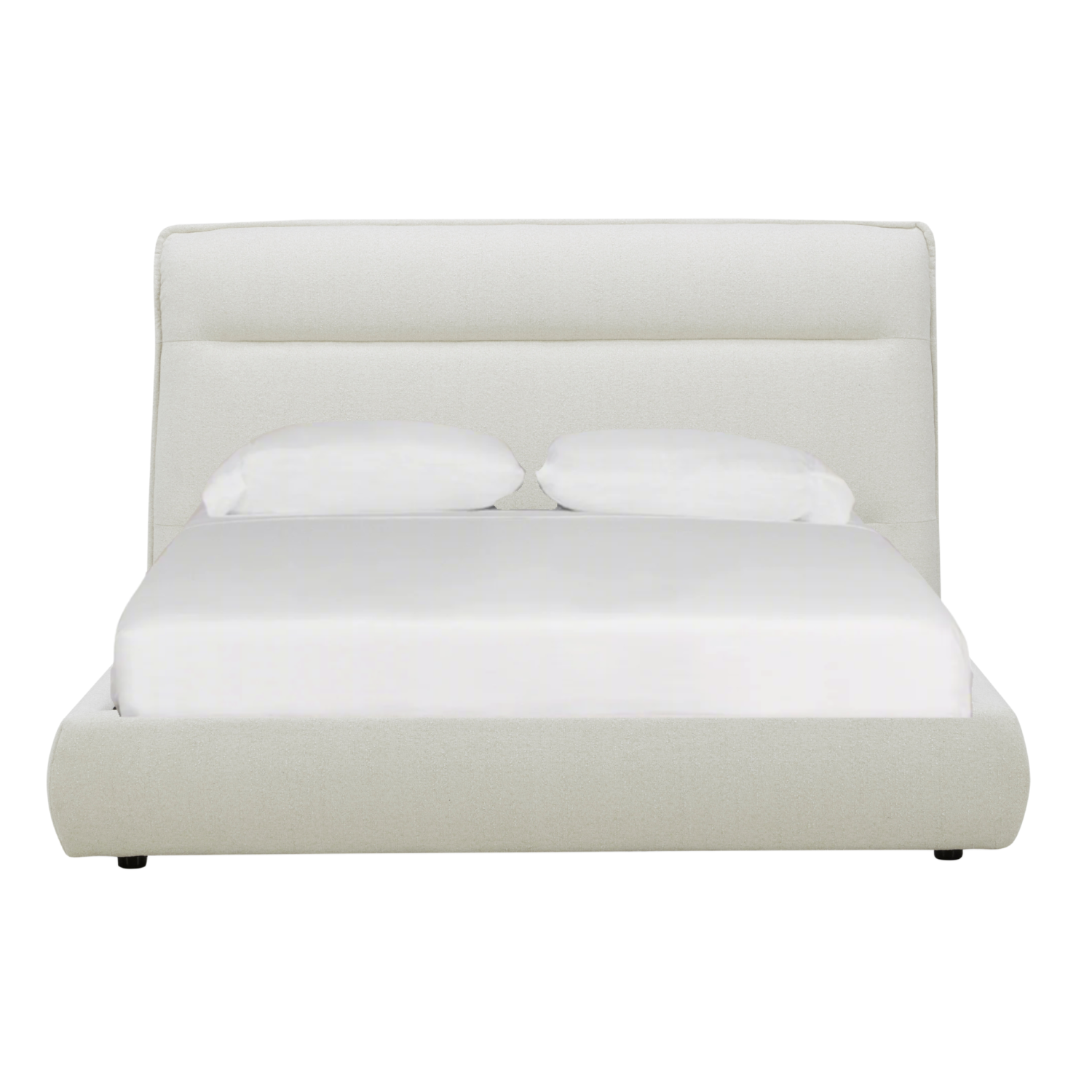 Carlaw Platform Bed - Mellow Ivory