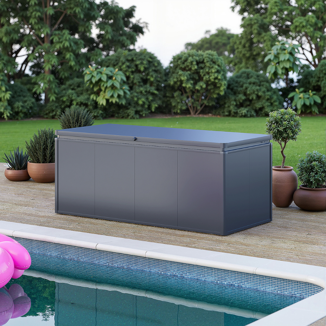 Pembroke 1015L Galvanized Steel Outdoor Storage Box