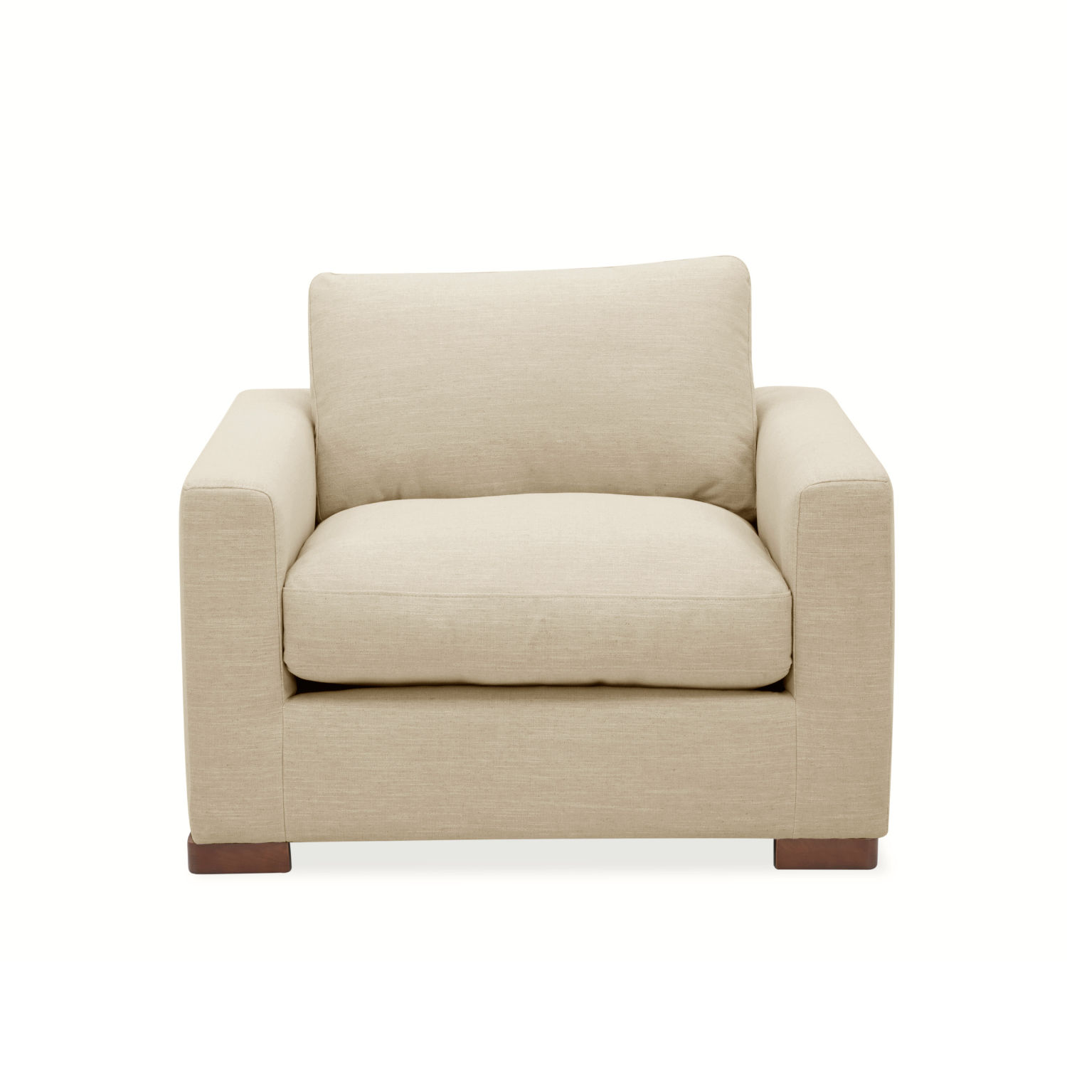 Charlestown Lounge Chair - Crypton® Nomad Custard