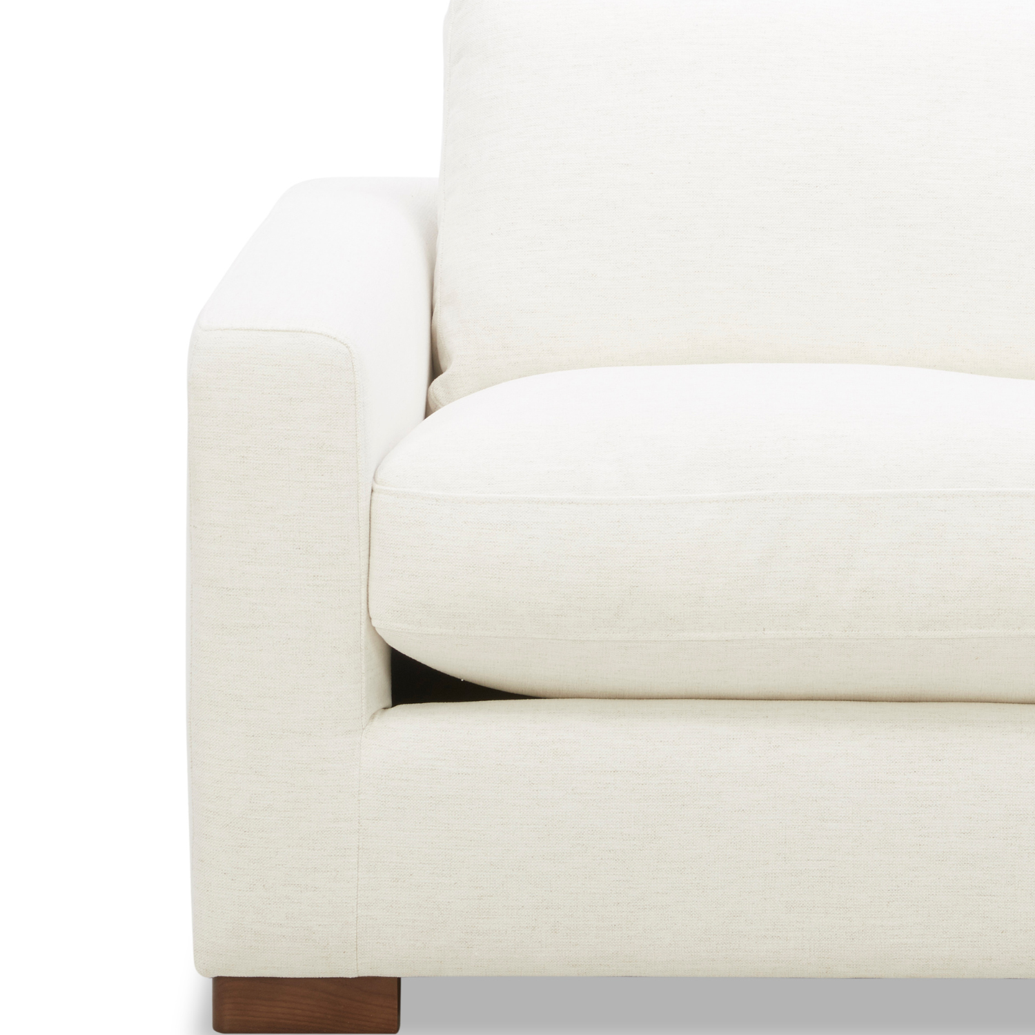 Charlestown Lounge Chair - Crypton® Nomad Snow