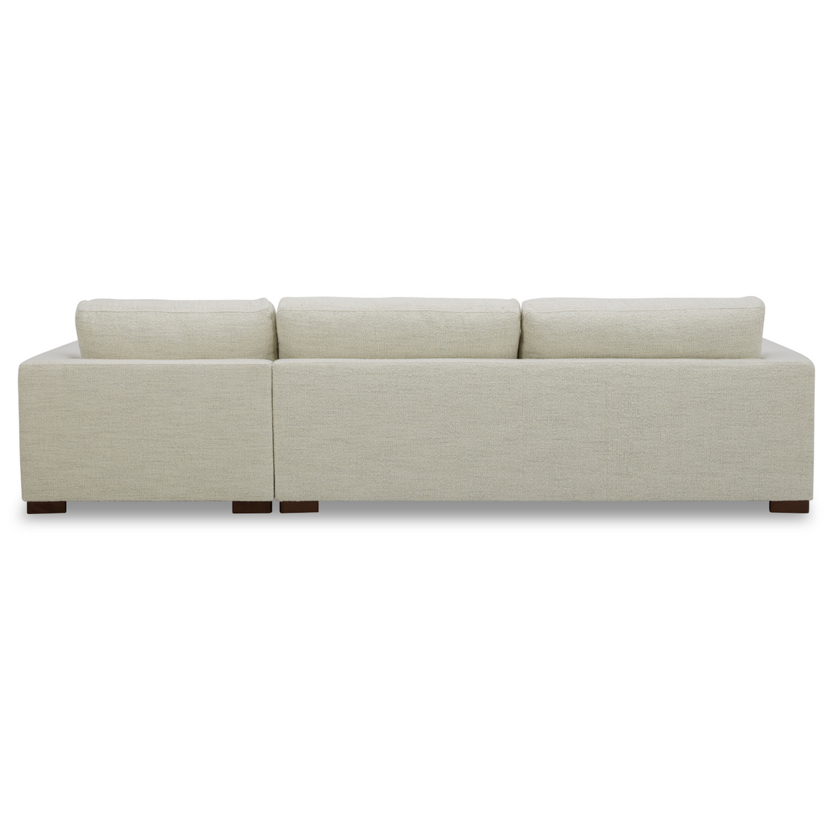Charlestown Pearl Boucle Chaise Sectional Hauser Company Stores