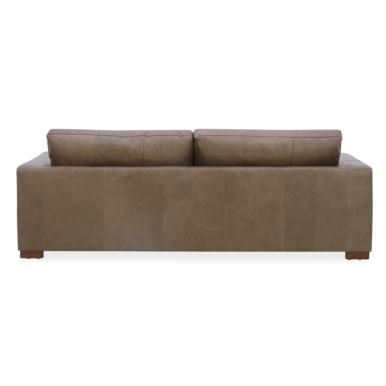 Charlestown Sofa - Concord Pewter Leather