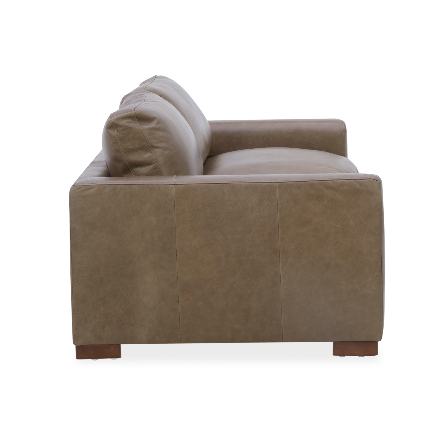 Charlestown Sofa - Concord Pewter Leather