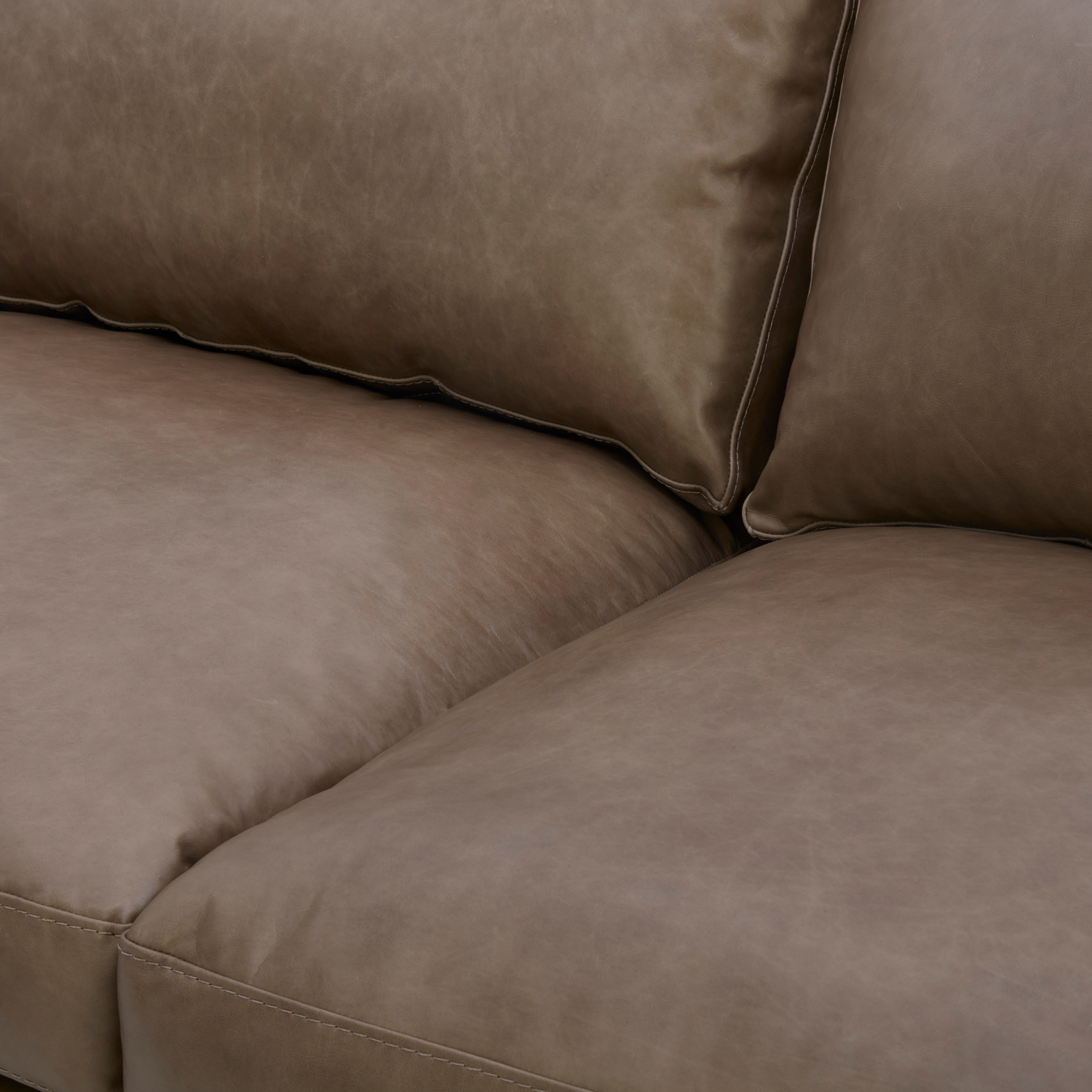 Charlestown Sofa - Concord Pewter Leather