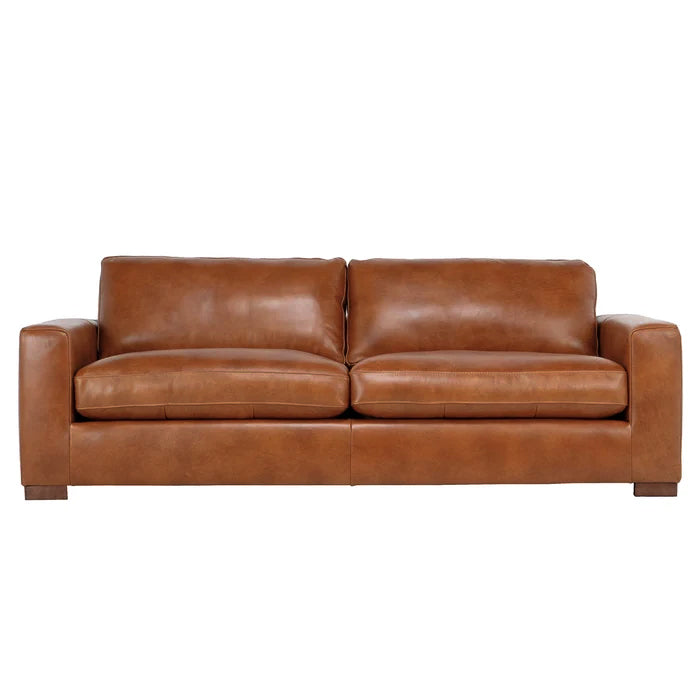 Charlestown Sofa - Camel Leather