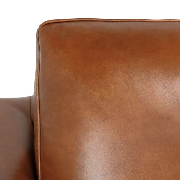 Charlestown Sofa - Camel Leather
