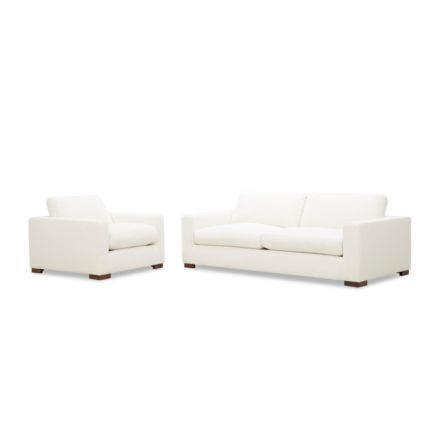Charlestown Sofa - Crypton® Nomad Snow