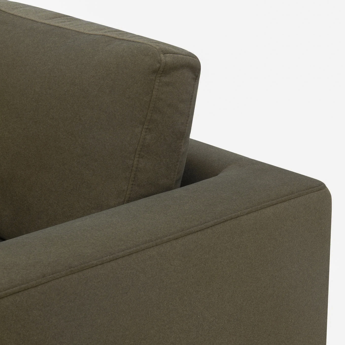 Charlestown Sofa - Forest Green Matte Velvet
