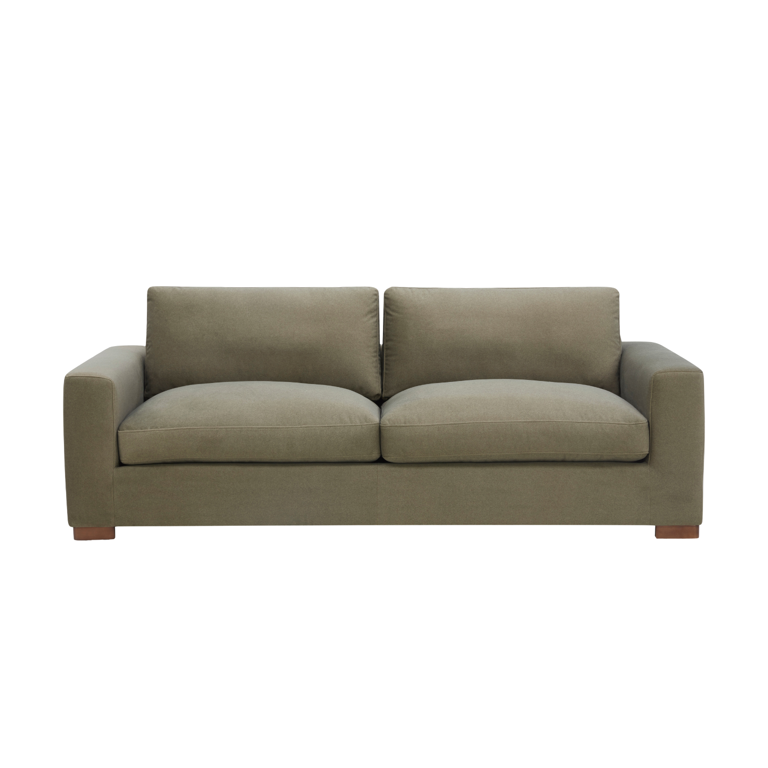 Charlestown Sofa - Forest Green Matte Velvet