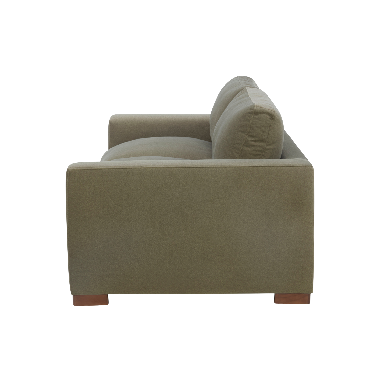 Charlestown Sofa - Forest Green Matte Velvet