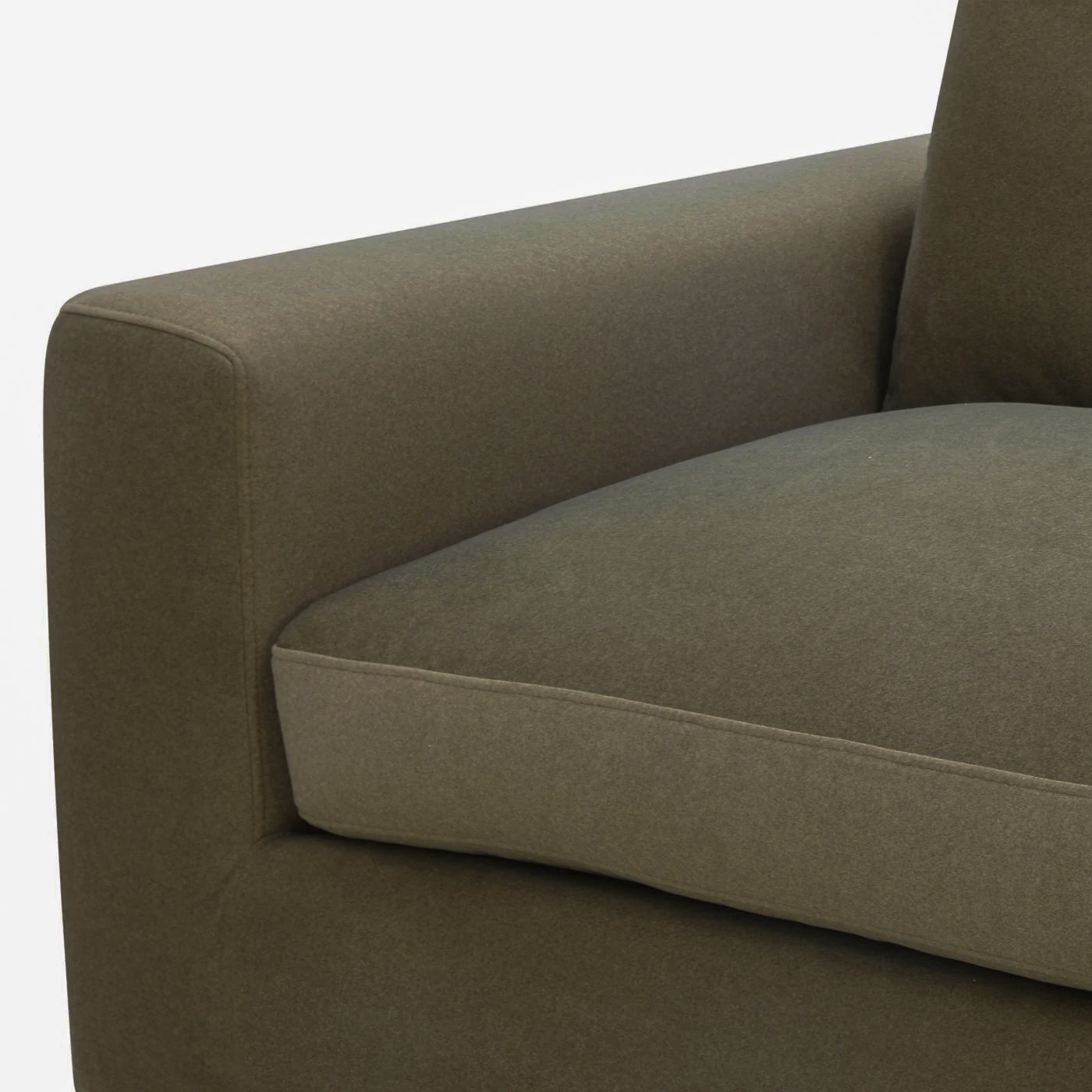 Charlestown Sofa - Forest Green Matte Velvet