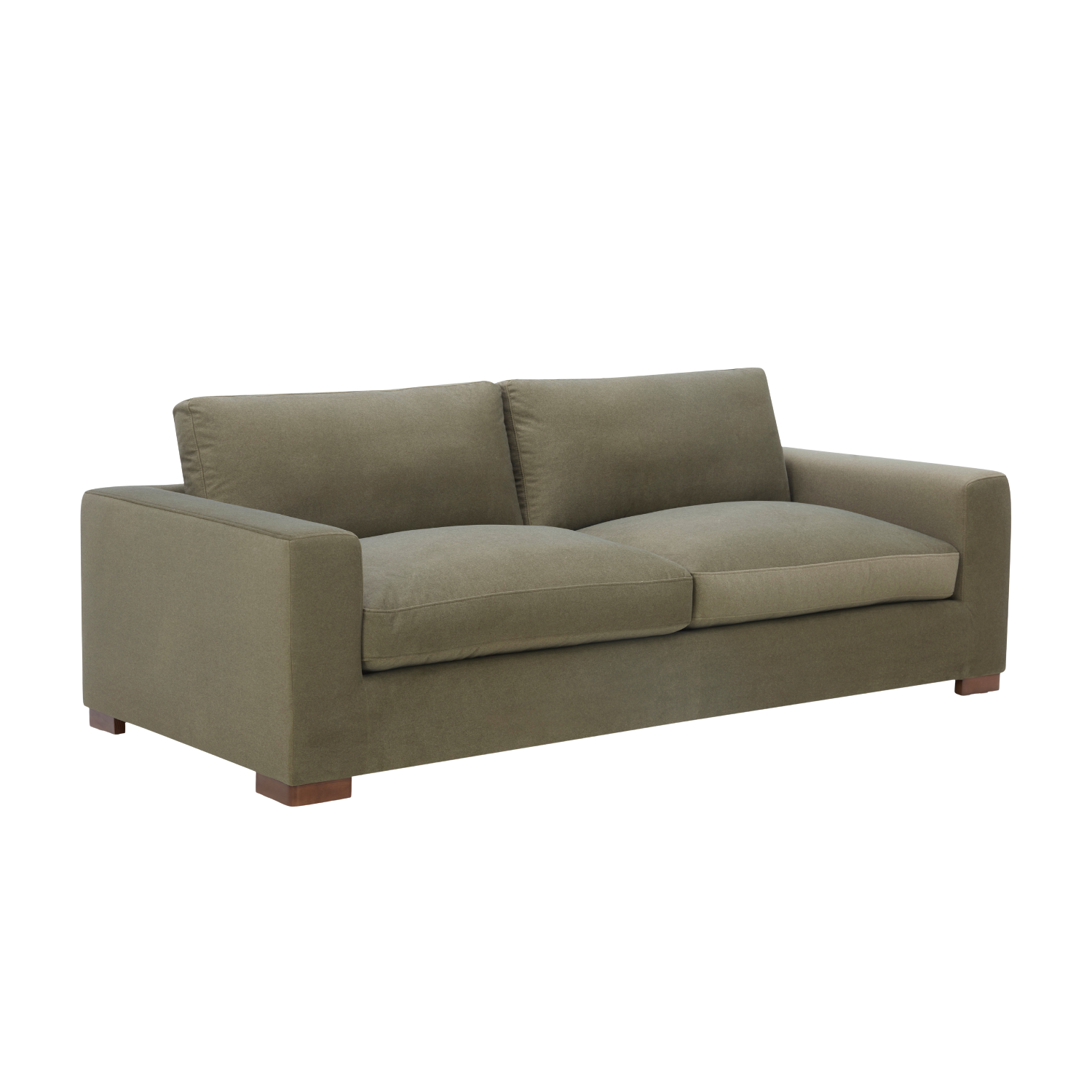 Charlestown Sofa - Forest Green Matte Velvet