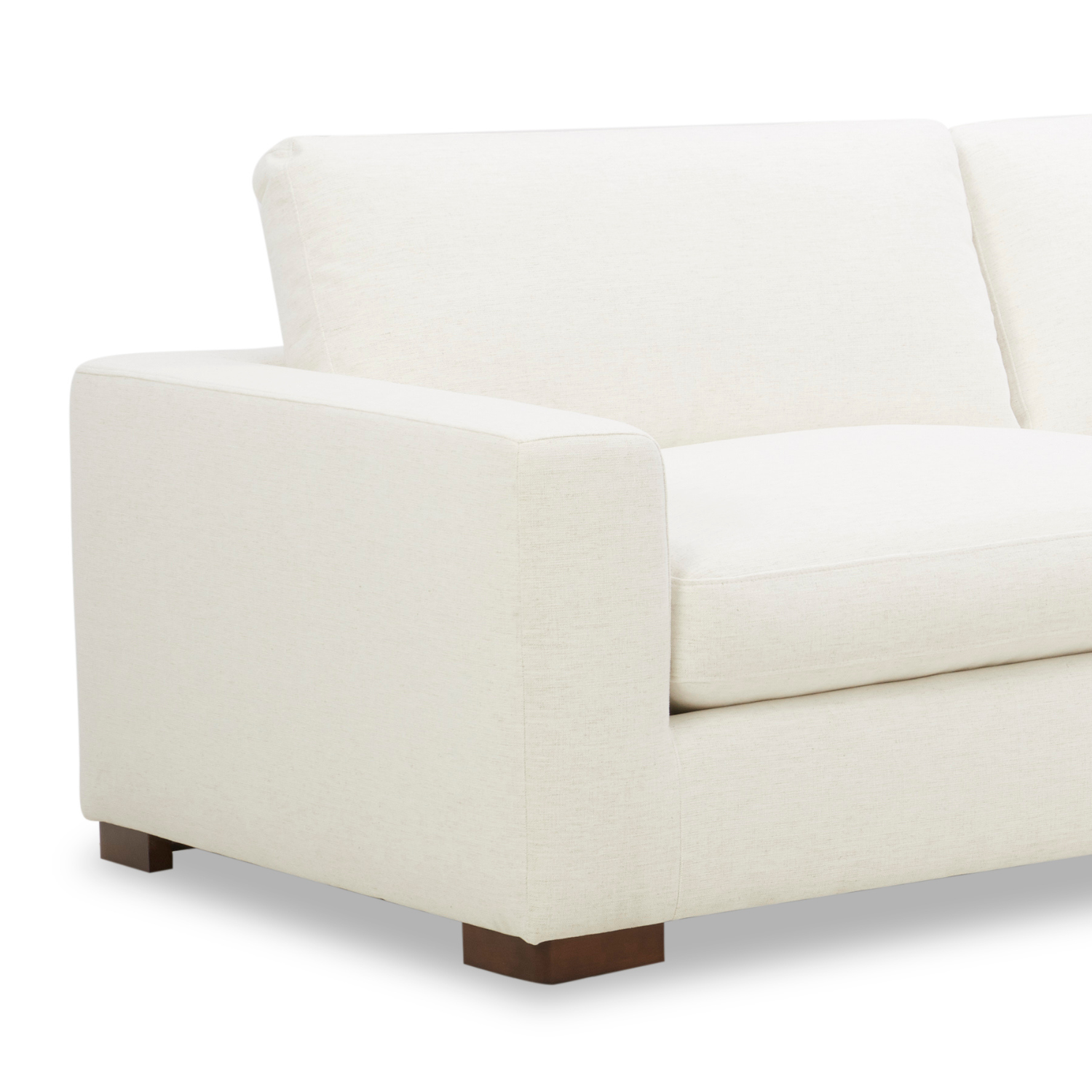 Charlestown L-Shape Sectional - Crypton® Nomad Snow