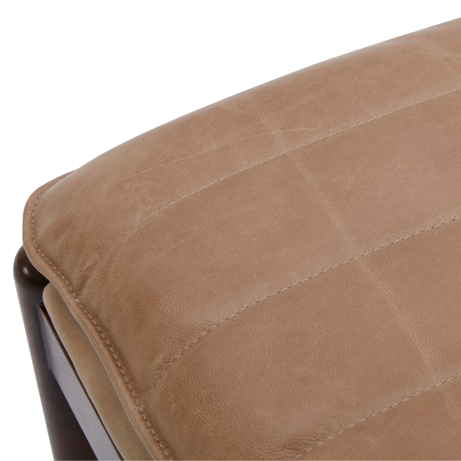 Airdrie Bench - Concord Taupe Leather